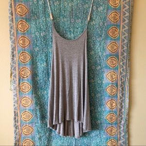 Forever 21 Gray Dress/ Beach Cover Size Small